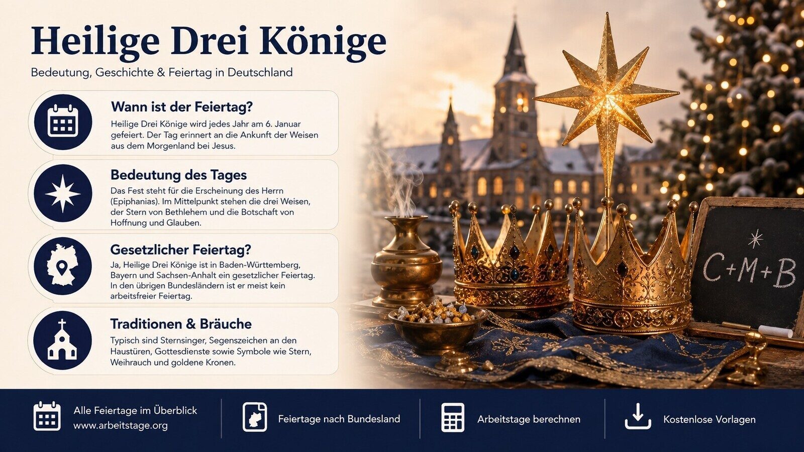 Heilige Drei Könige - Bedeutung, Geschichte und Brauchtum in Deutschland