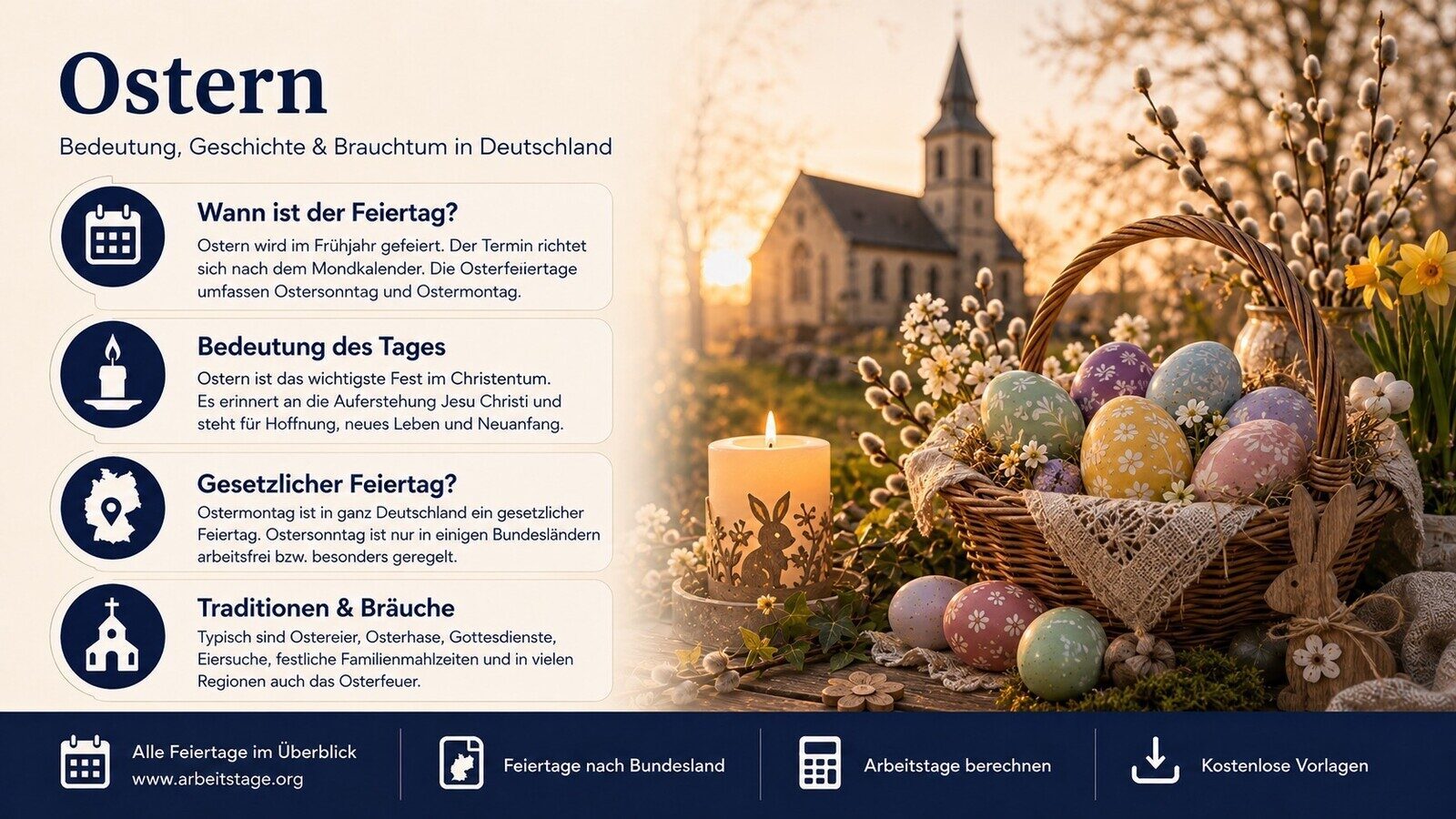 Ostern - Bedeutung, Geschichte und Brauchtum in Deutschland