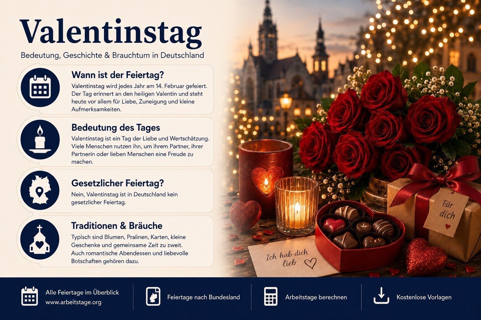Valentinstag - Bedeutung, Geschichte und Brauchtum in Deutschland